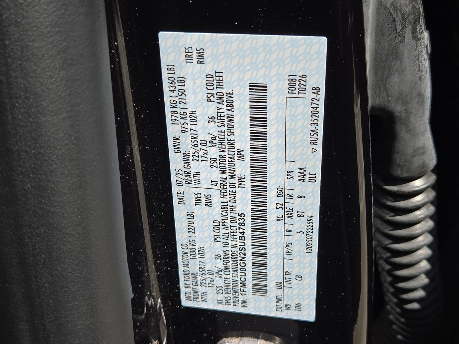 2025 Ford Escape Active