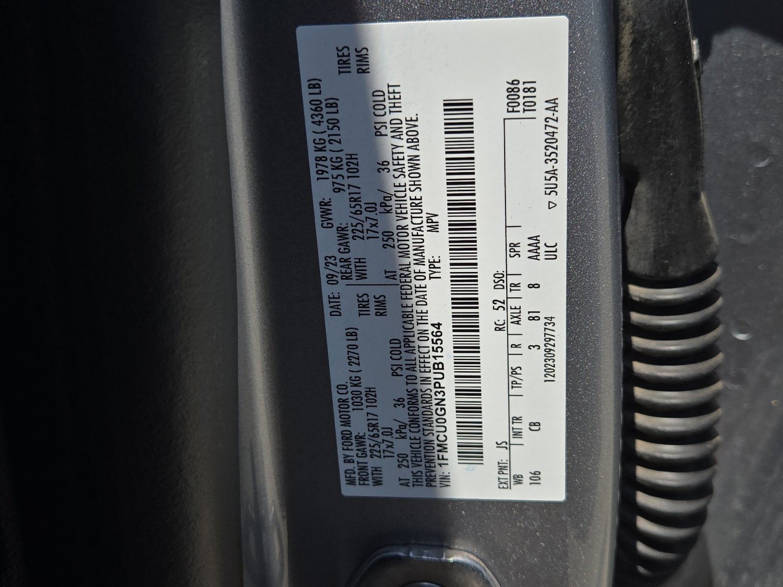 2023 Ford Escape Active
