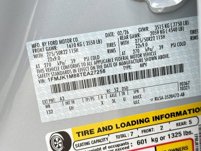 2026 Ford Expedition Max Platinum