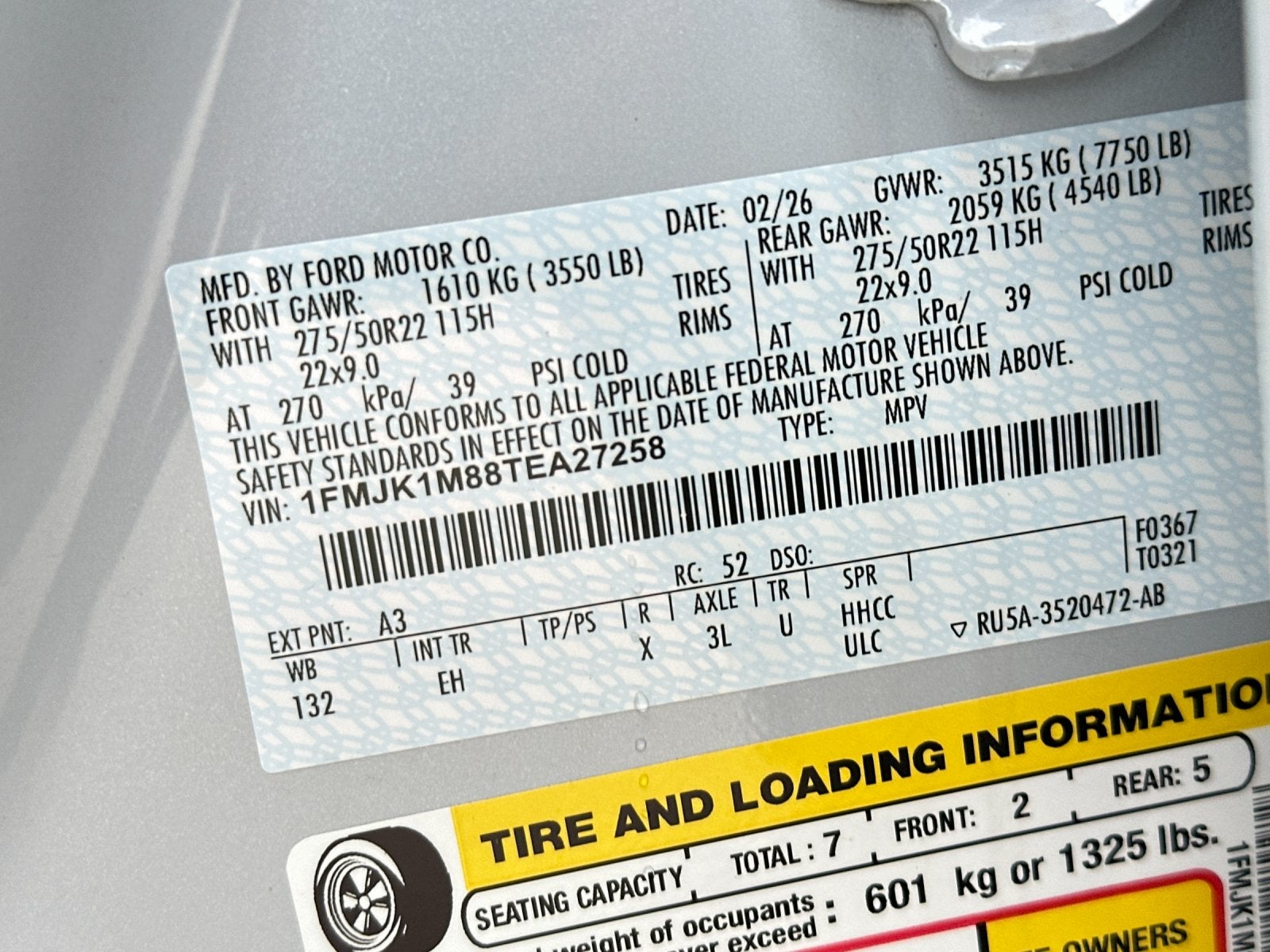 2026 Ford Expedition Max Platinum