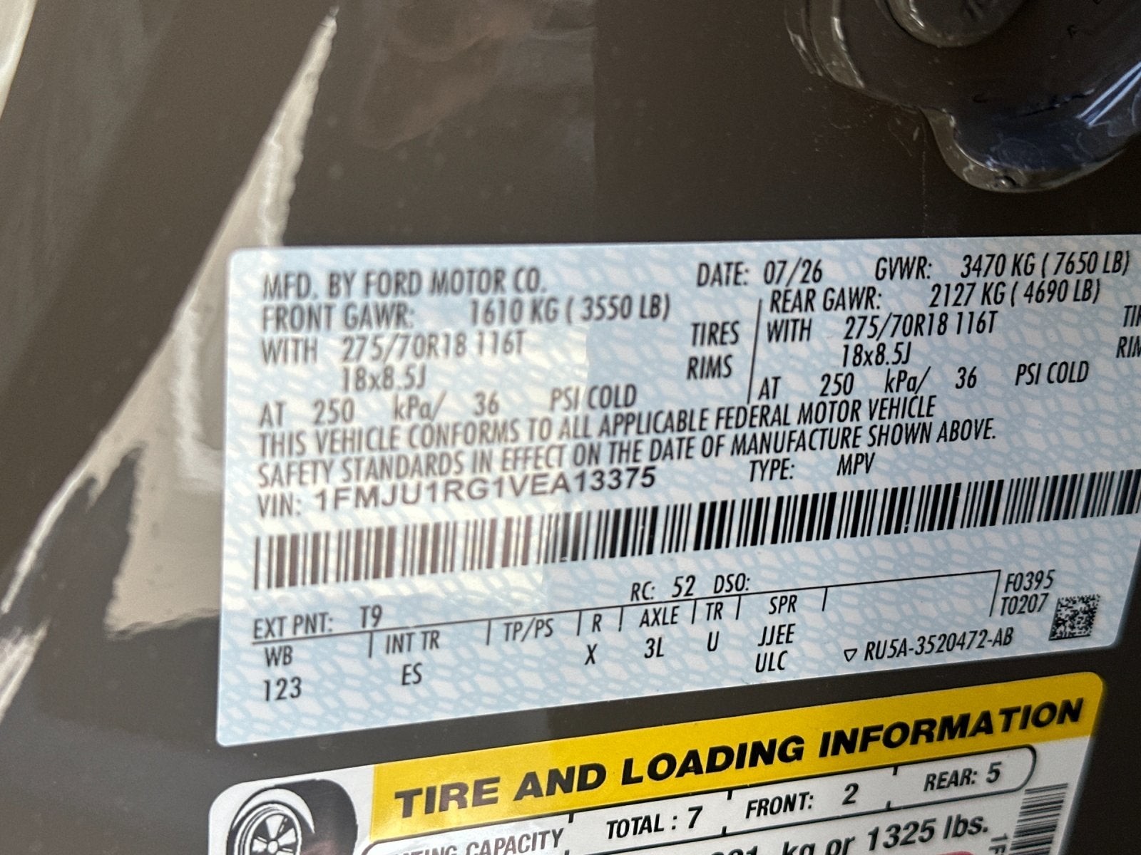 2027 Ford Expedition Tremor
