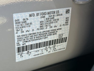 2027 Ford Explorer Active