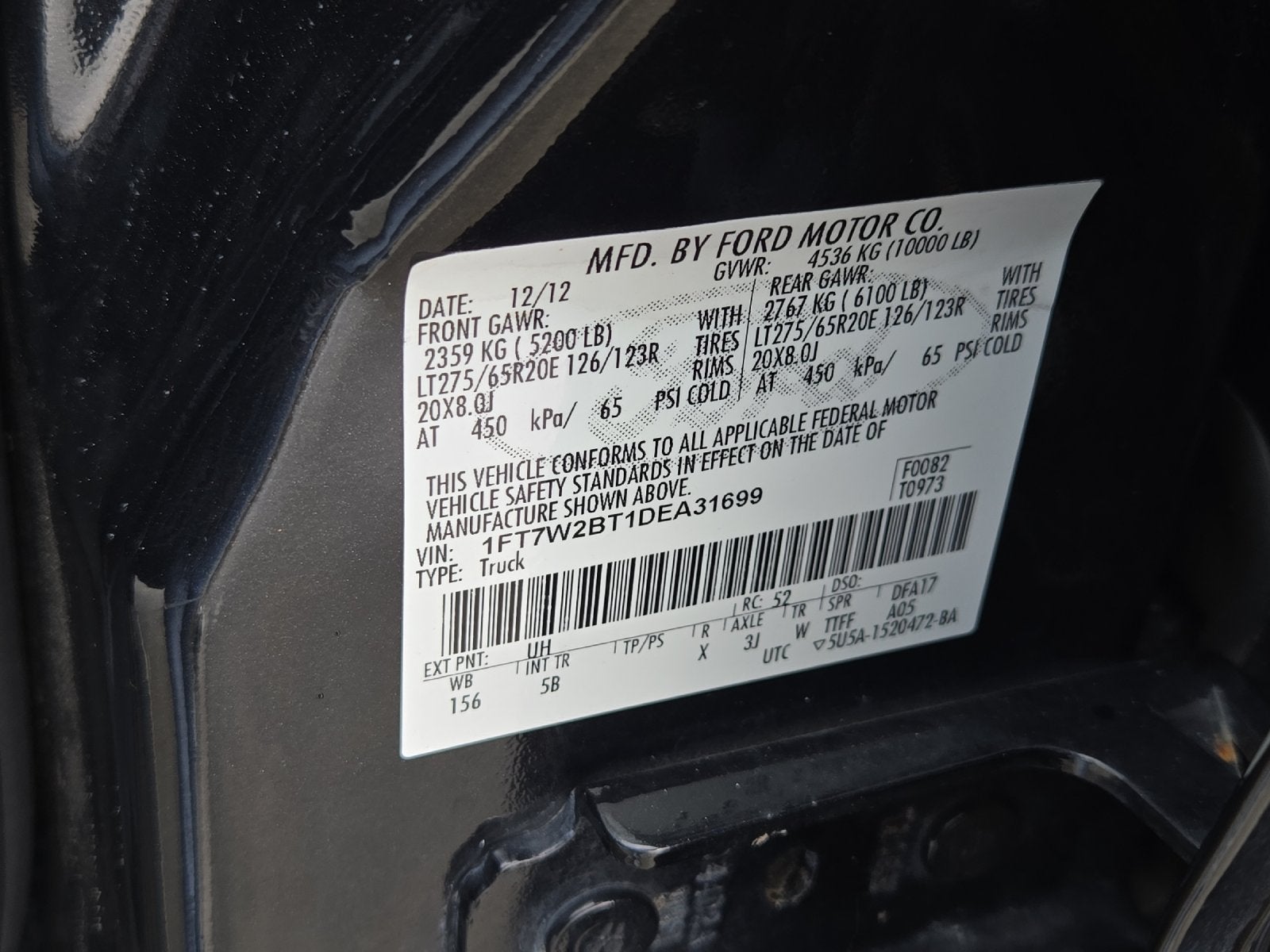 2013 Ford F-250SD Lariat