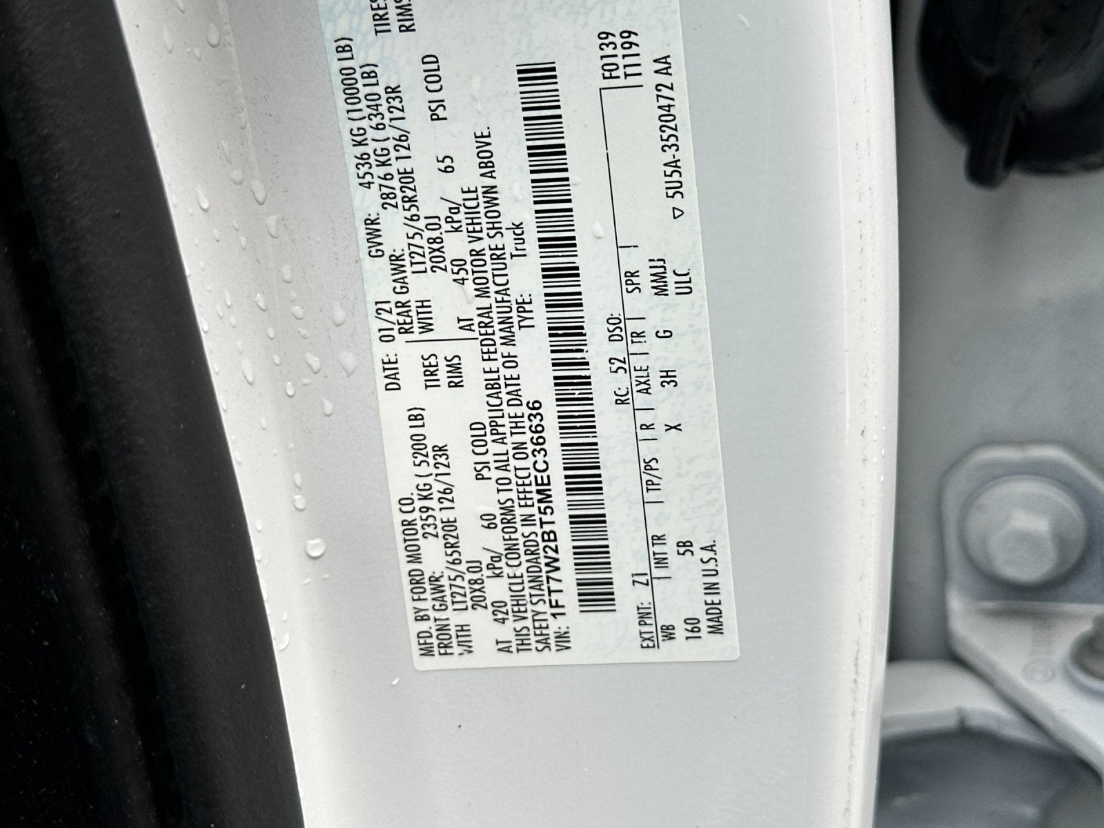 2021 Ford F-250SD Lariat