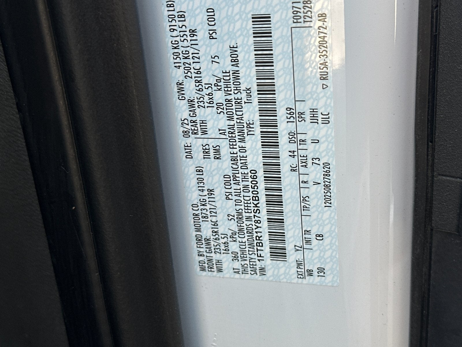 2025 Ford Transit-250 Base
