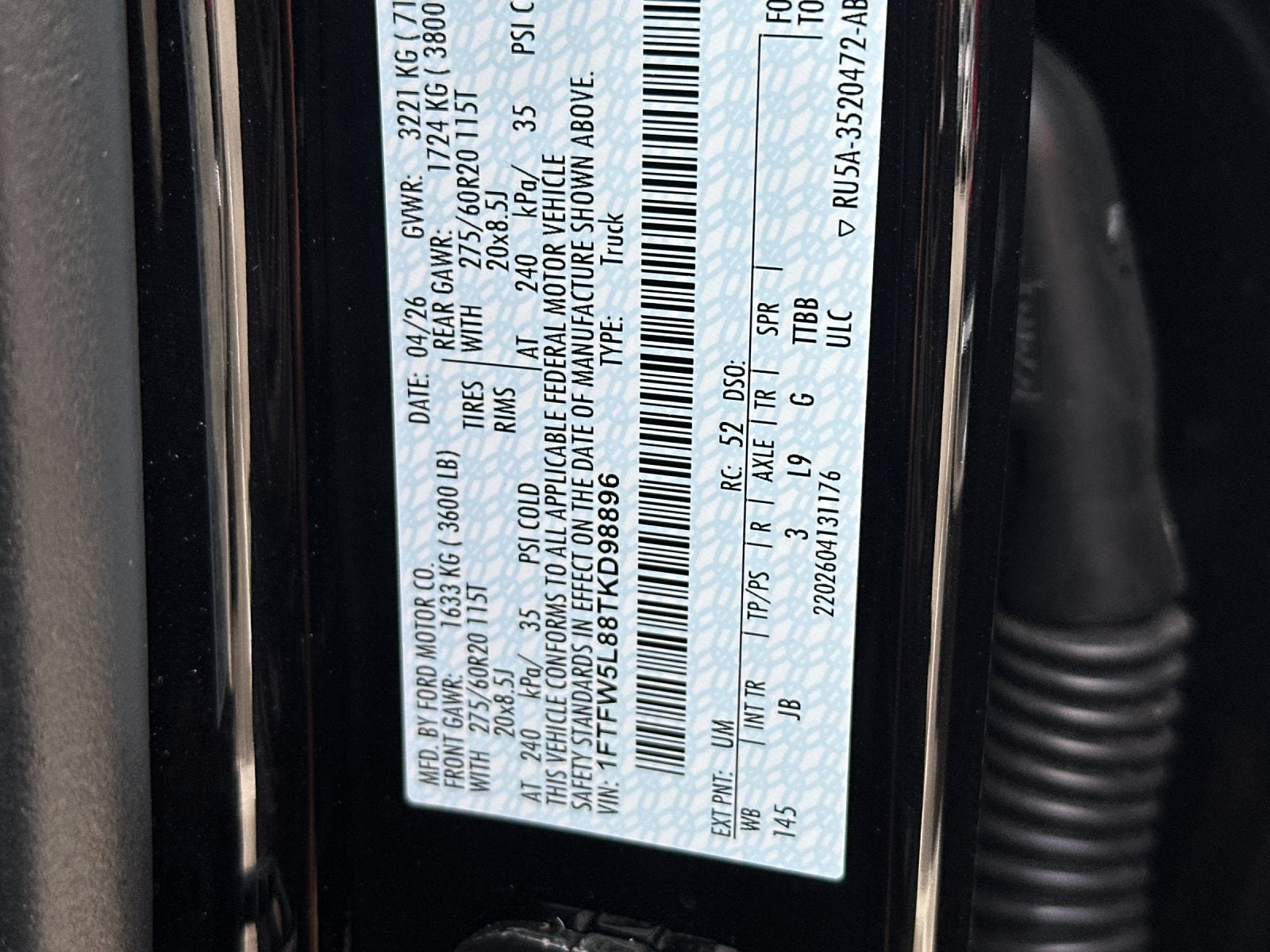 2026 Ford F-150 Lariat