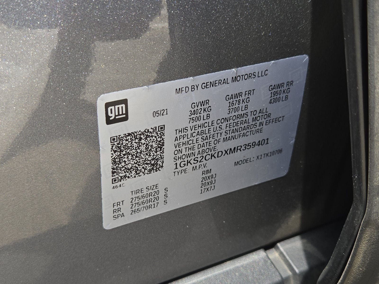 2021 GMC Yukon AT4