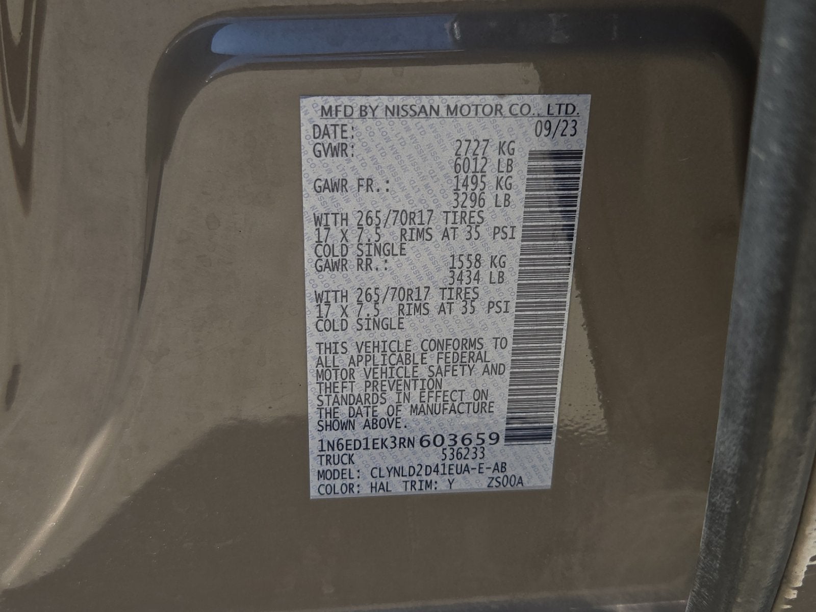 2024 Nissan Frontier PRO-4X