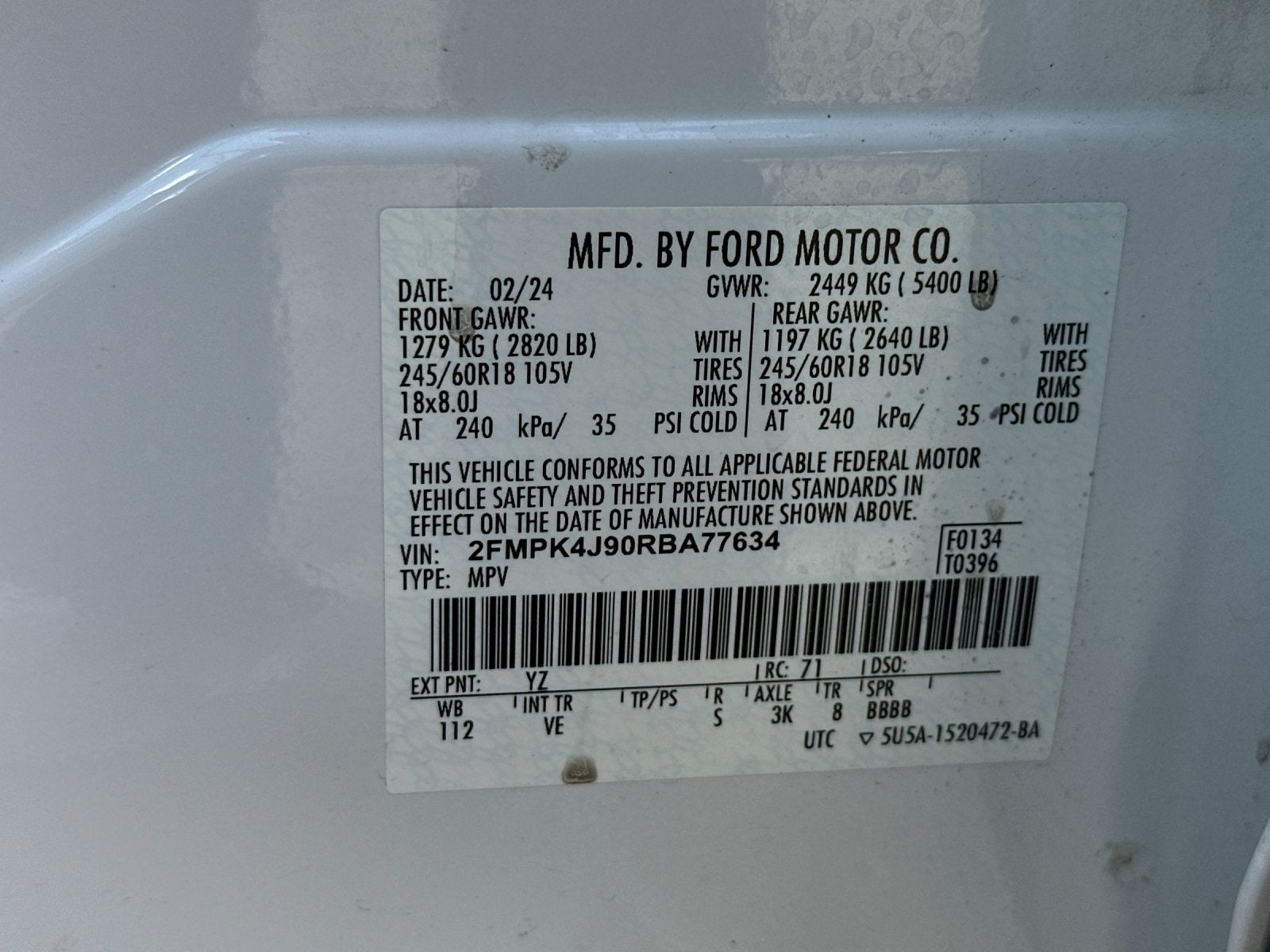 2024 Ford Edge SEL