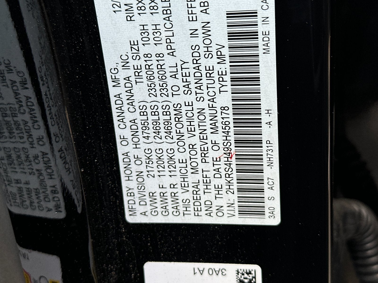 2025 Honda CR-V EX