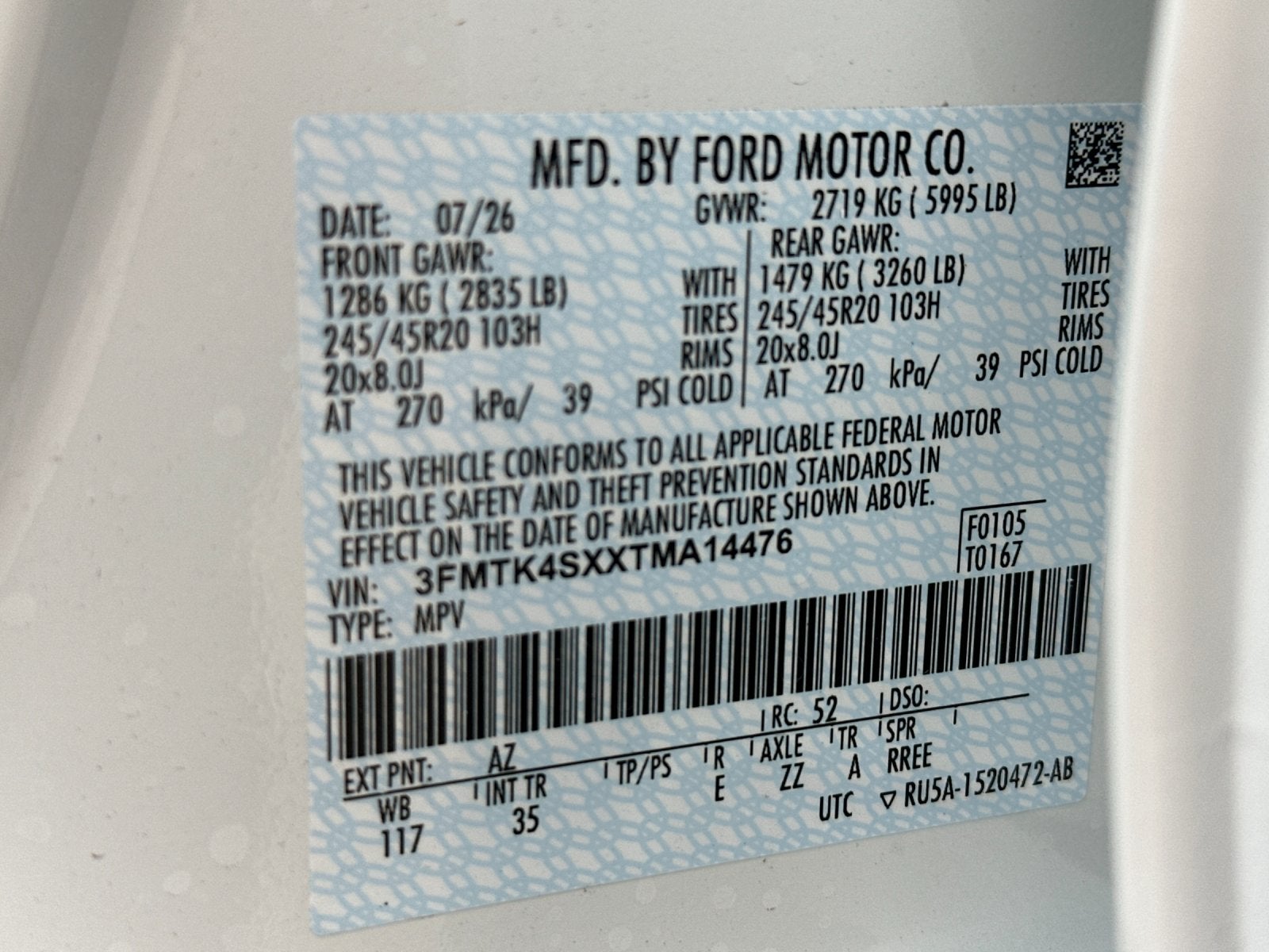 2026 Ford Mustang Mach-E GT