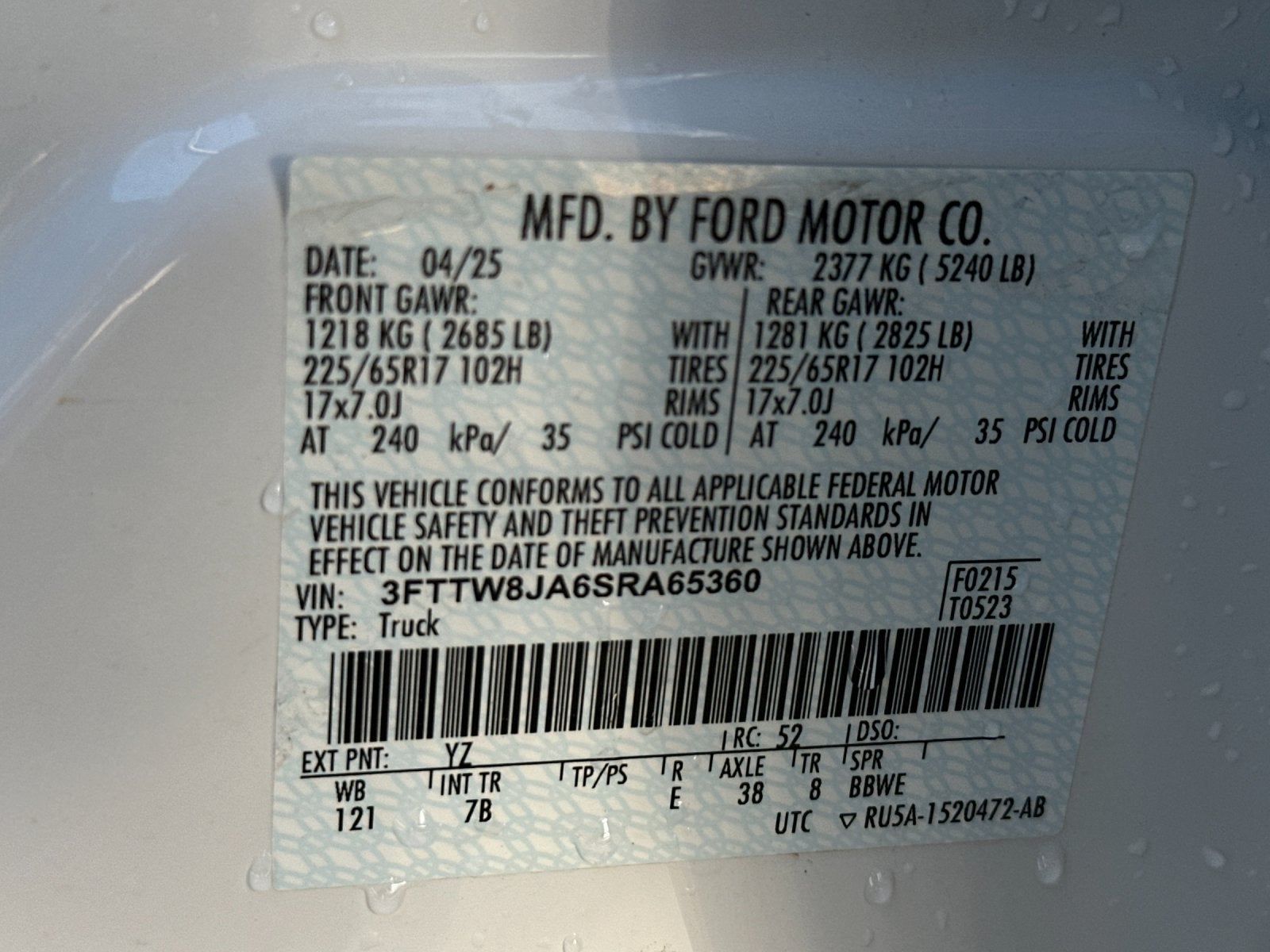 2025 Ford Maverick XLT