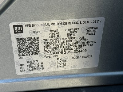 2025 Chevrolet Equinox LT