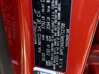 2024 Kia Forte LXS