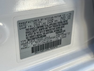 2024 Nissan Versa 1.6 SV