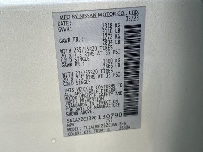 2023 Nissan Murano SL