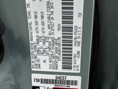 2026 Toyota Tundra SR5