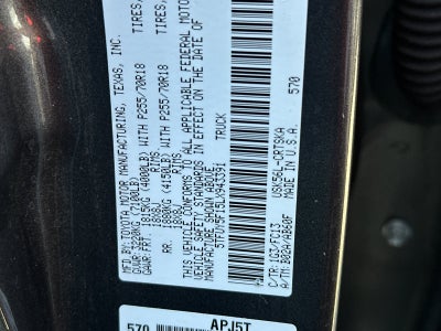 2020 Toyota Tundra SR5