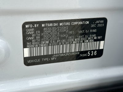 2024 Mitsubishi Eclipse Cross SE