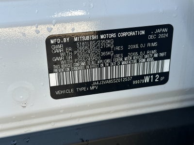 2025 Mitsubishi Outlander SE