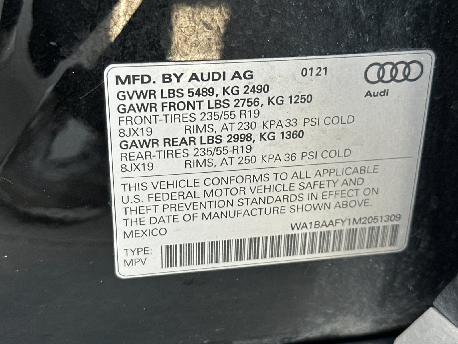 2021 Audi Q5 45 Premium Plus quattro