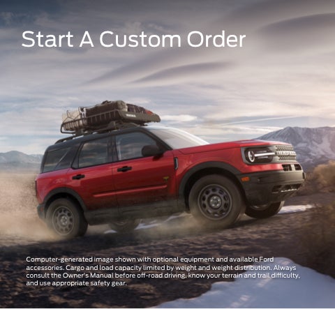 Start a custom order | Mike Calvert Ford of Houston in Houston TX